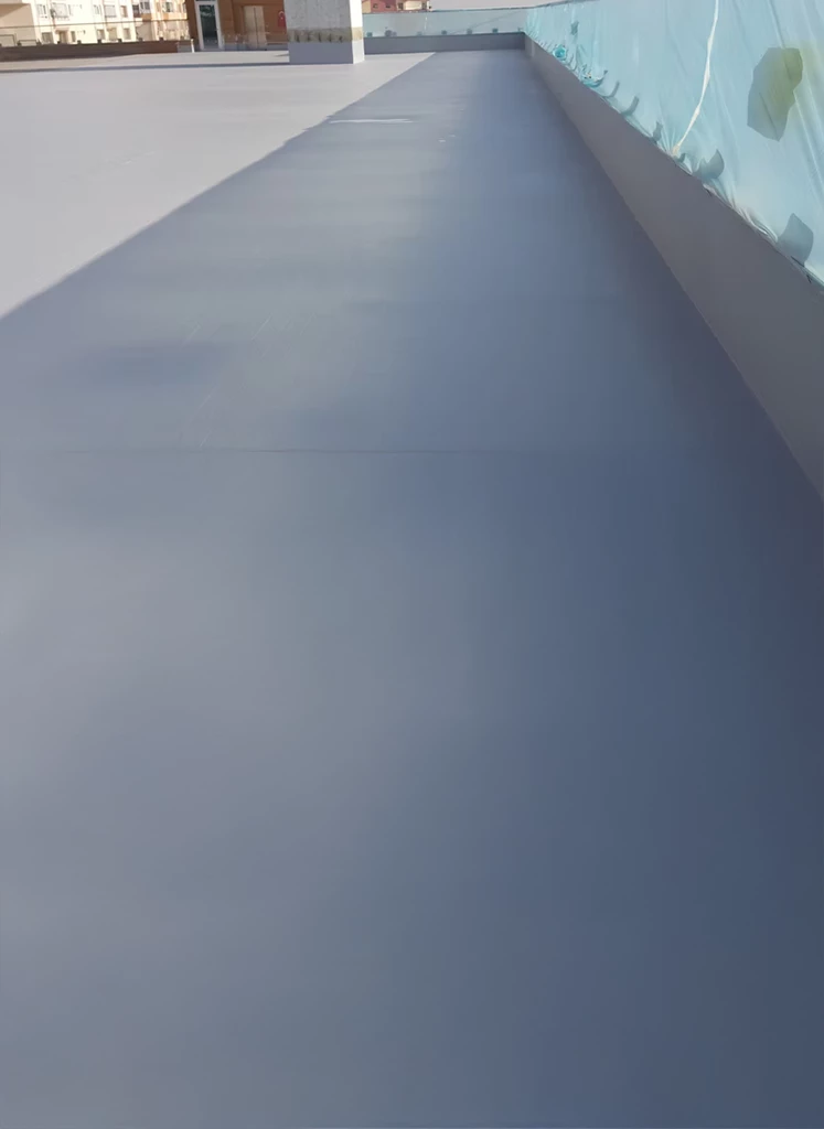 AVM ve açık otopark teras polyurea kaplama uygulaması